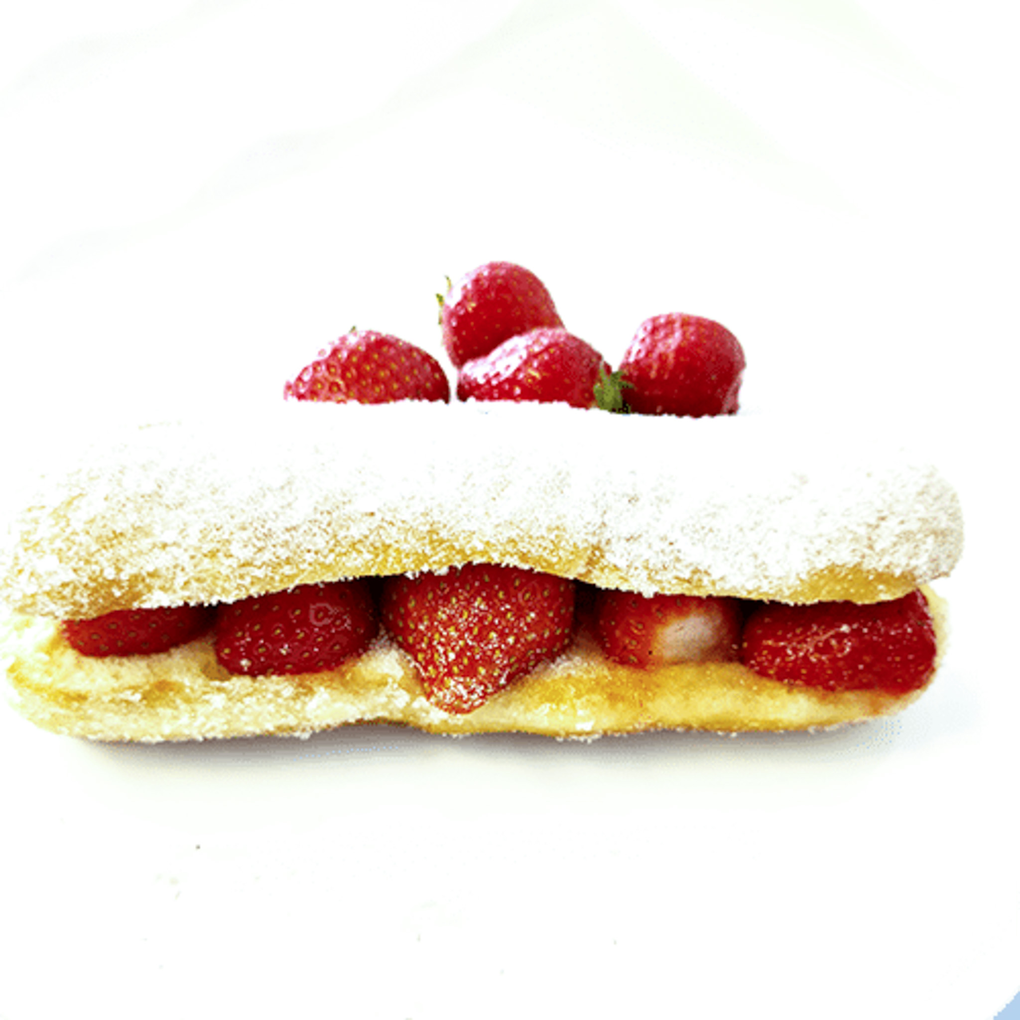 Long John Nutella-aardbeien donuts