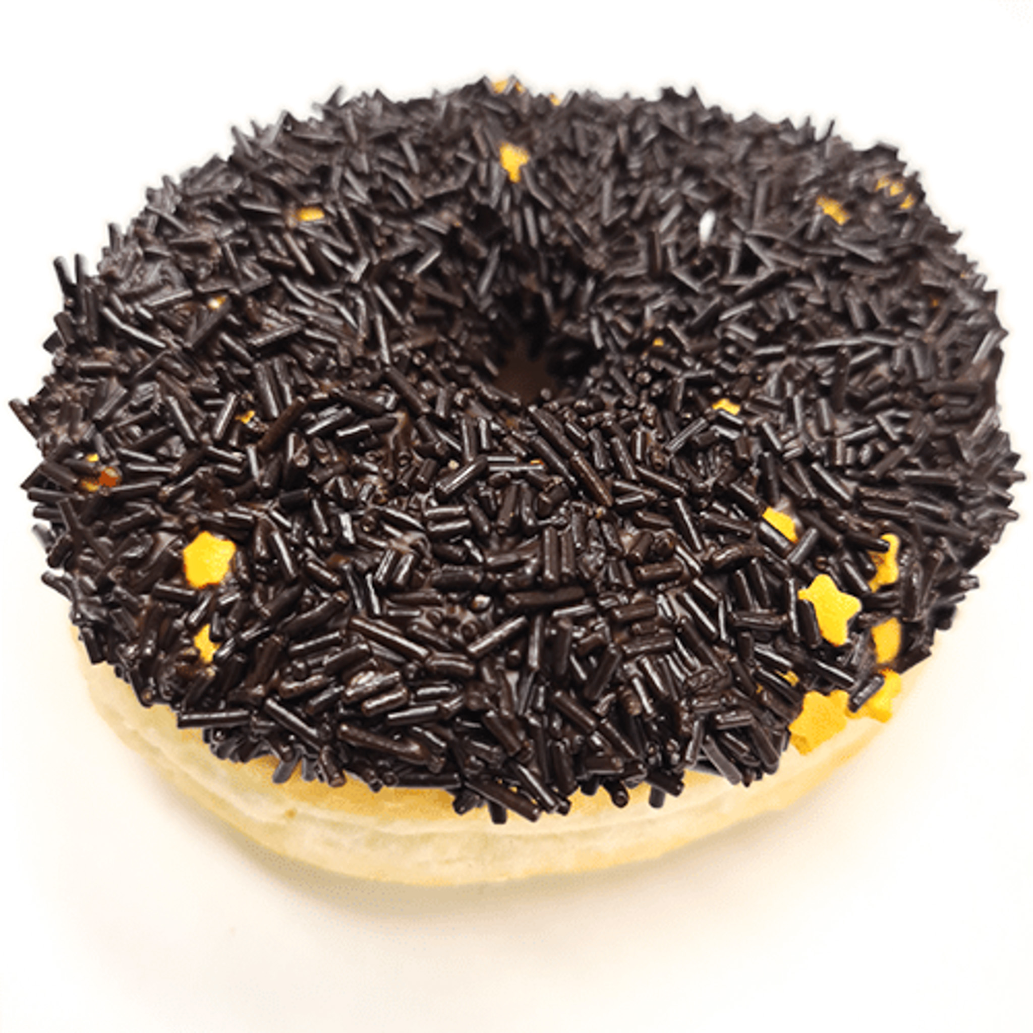 Puur chocolade hagelslag of vlokjes luxe donut