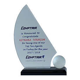 Egyptair Havayolu Türkiye İlk 10 Acente Ödülü