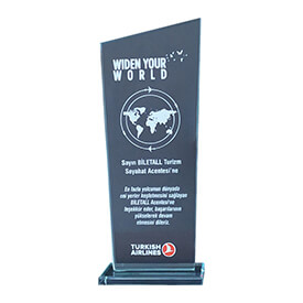 Türk Hava Yolları - Teşekkür Plaketi