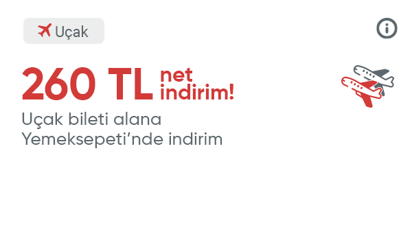 Uçak Bileti Alana Yemeksepeti’nden İndirim!