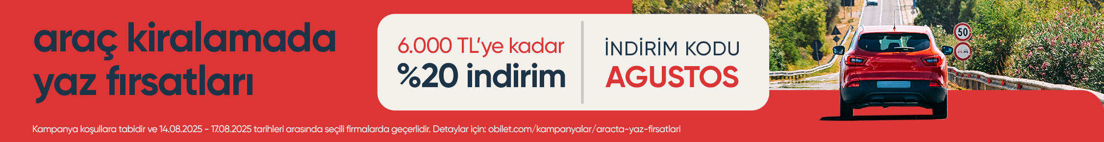 Araç Kiralamada Yaz Fırsatları!