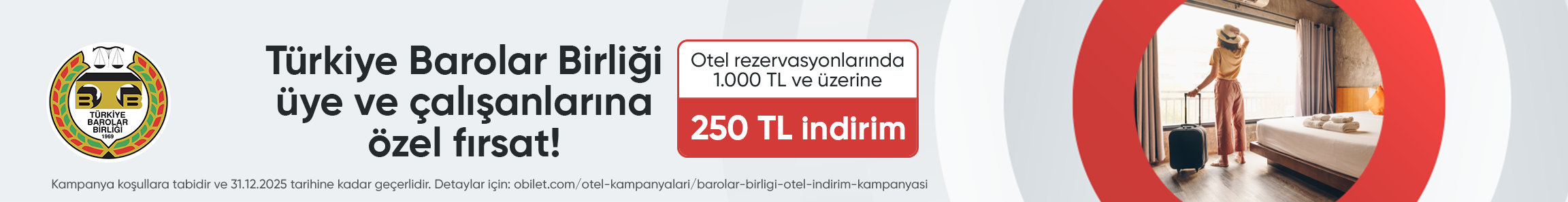 Barolar Birliği Otel İndirim Kampanyası