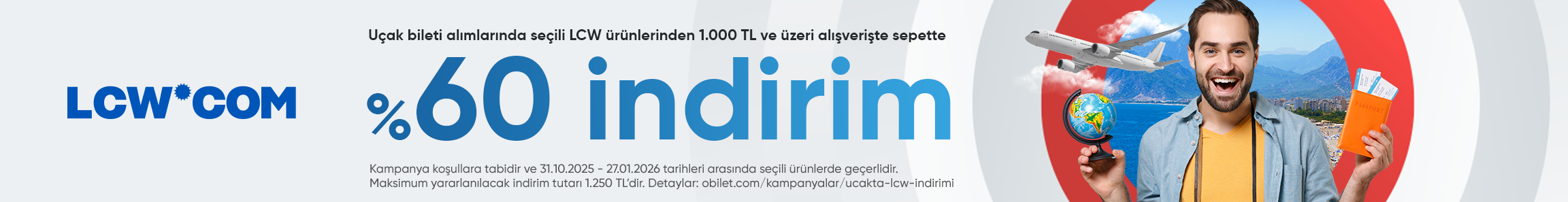 LC WAKIKI Uçak Bileti Kampanyası