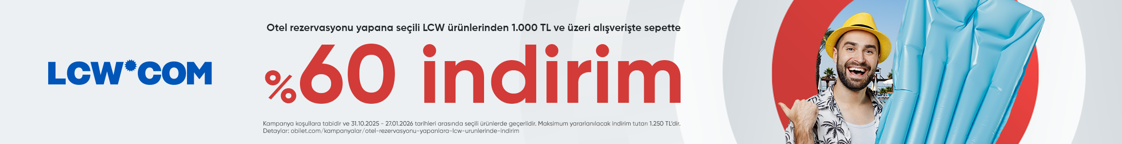 Otel Rezervasyonu Yapana LC WAIKIKI İndirimi!