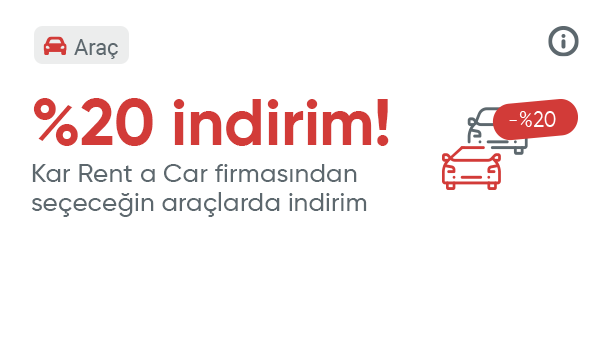 Kar Rent a Car Firmasından Seçeceğiniz Araçlarda %20 İndirim Kodu