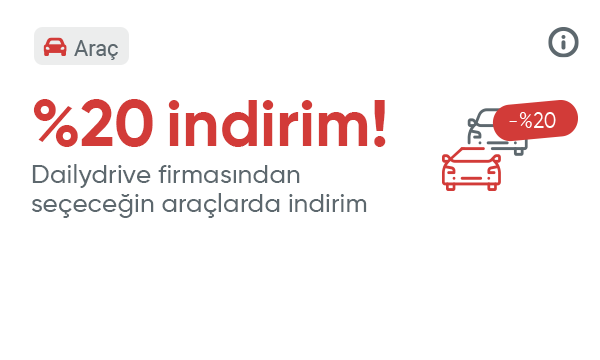 Dailydrive Firmasından Seçeceğiniz Araçlarda %20 İndirim Kodu