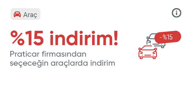 Praticar Firmasından Seçeceğiniz Araçlarda %15 İndirim Kodu