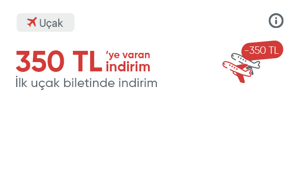 Obilet Mobil Uygulamadan İlk Kez Uçak bileti Alacak Obilet Üyelerine 350 TL’ye Varan İndirim!