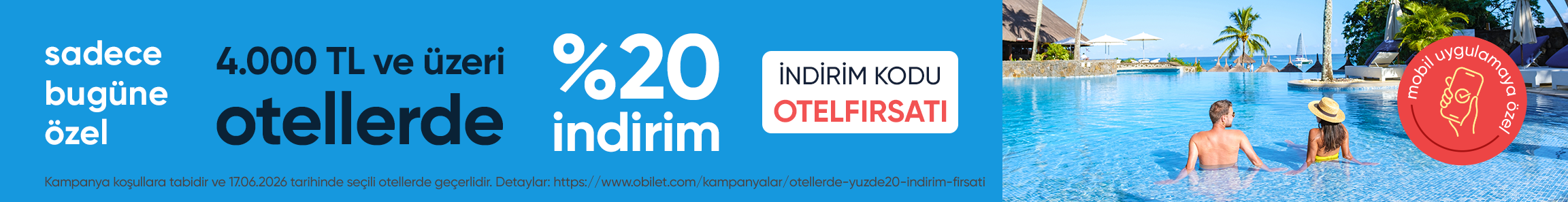 Otel Rezervasyonunda Sadece Ayın 16’sına Özel Fırsat!