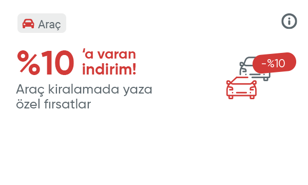 Obilet’ten Araç Kiralamada %10’a Varan İndirim Fırsatı!