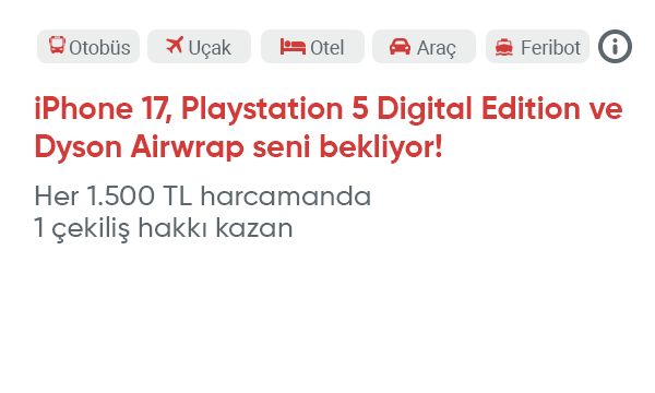 Her 1.500 TL Harcamana Çekiliş Hakkı: 20 Kişiye iPhone 17, PS5 veya Dyson Airwrap Kazanma Şansı! 