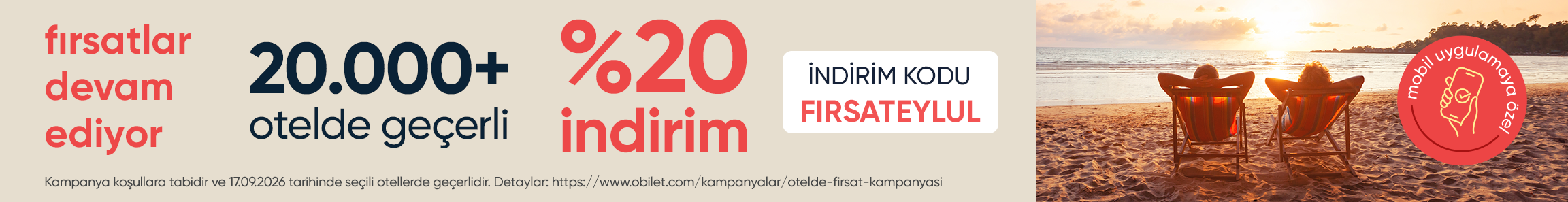 Otel Rezervasyonunda Ayın 17’sine Özel Fırsat!