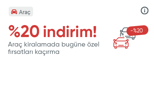 Araç Kiralamada Fırsat Modu Bir Gün Daha Seninle!