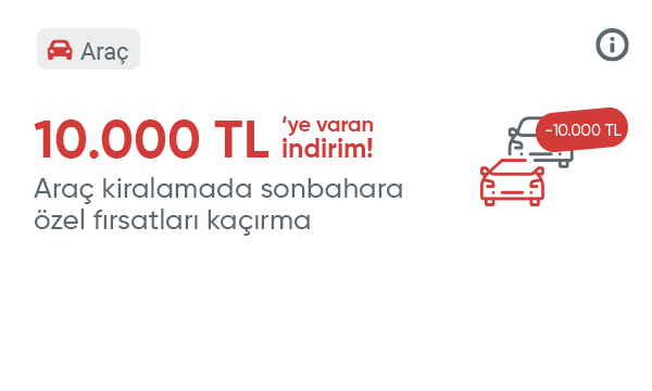 Obilet’ten Araç Kiralamada Sonbahar Fırsatları!