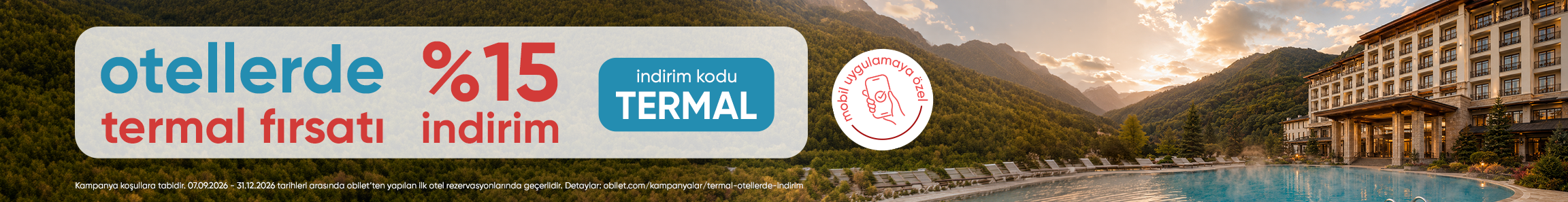 İlk Otel Rezervasyonuna Özel İndirim