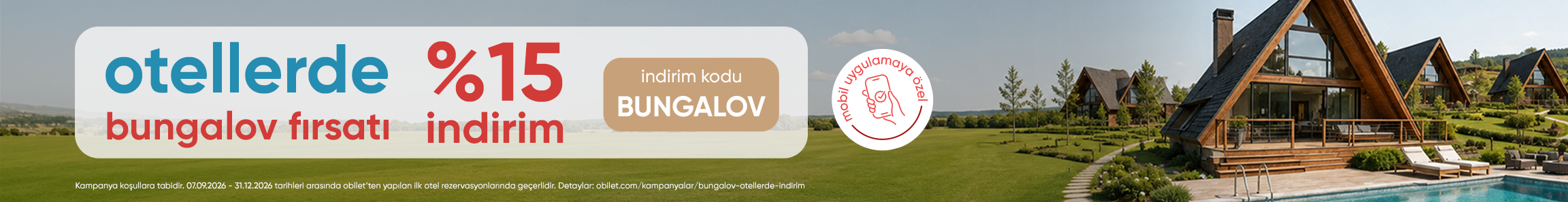 İlk Otel Rezervasyonuna Özel İndirim