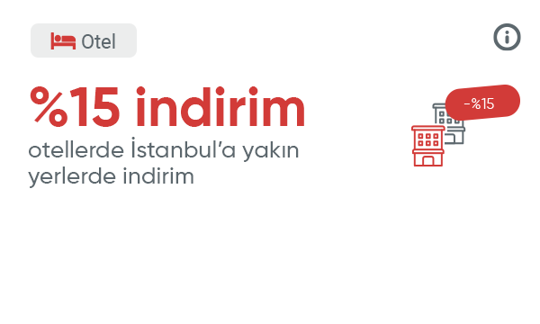 İlk Otel Rezervasyonuna Özel İndirim
