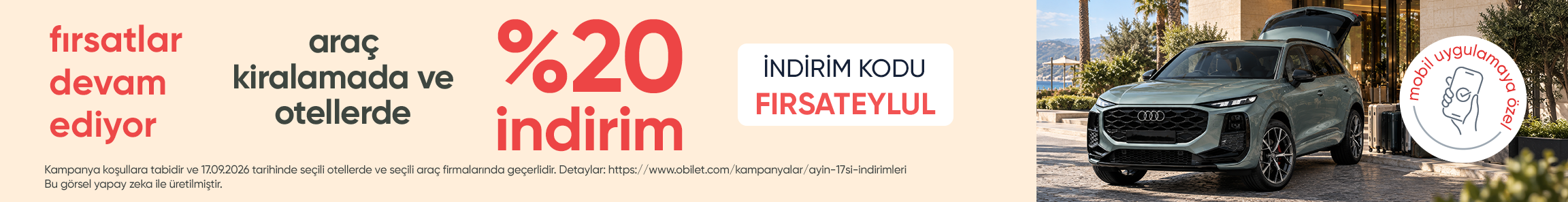 Obilet’te Fırsatlar Devam Ediyor! 