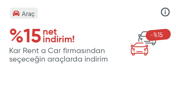 Kar Rent a Car Firmasından Seçeceğiniz Araçlarda %15 İndirim Kodu