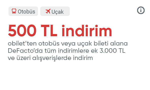 DeFacto’da  3.000 TL ve Üzeri Giyim Alışverişine Ek 500 TL İndirim!