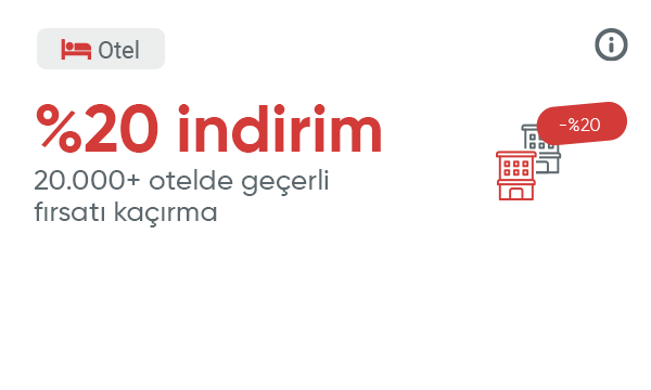 29 Ekim’e Özel Seçili Otellerden Yapılacak Rezervasyonlarında %20 İndirim!