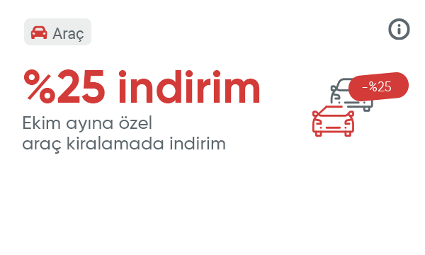 Obilet’ten Seçili Firmalarda Araç Kiralamada %25 İndirim!