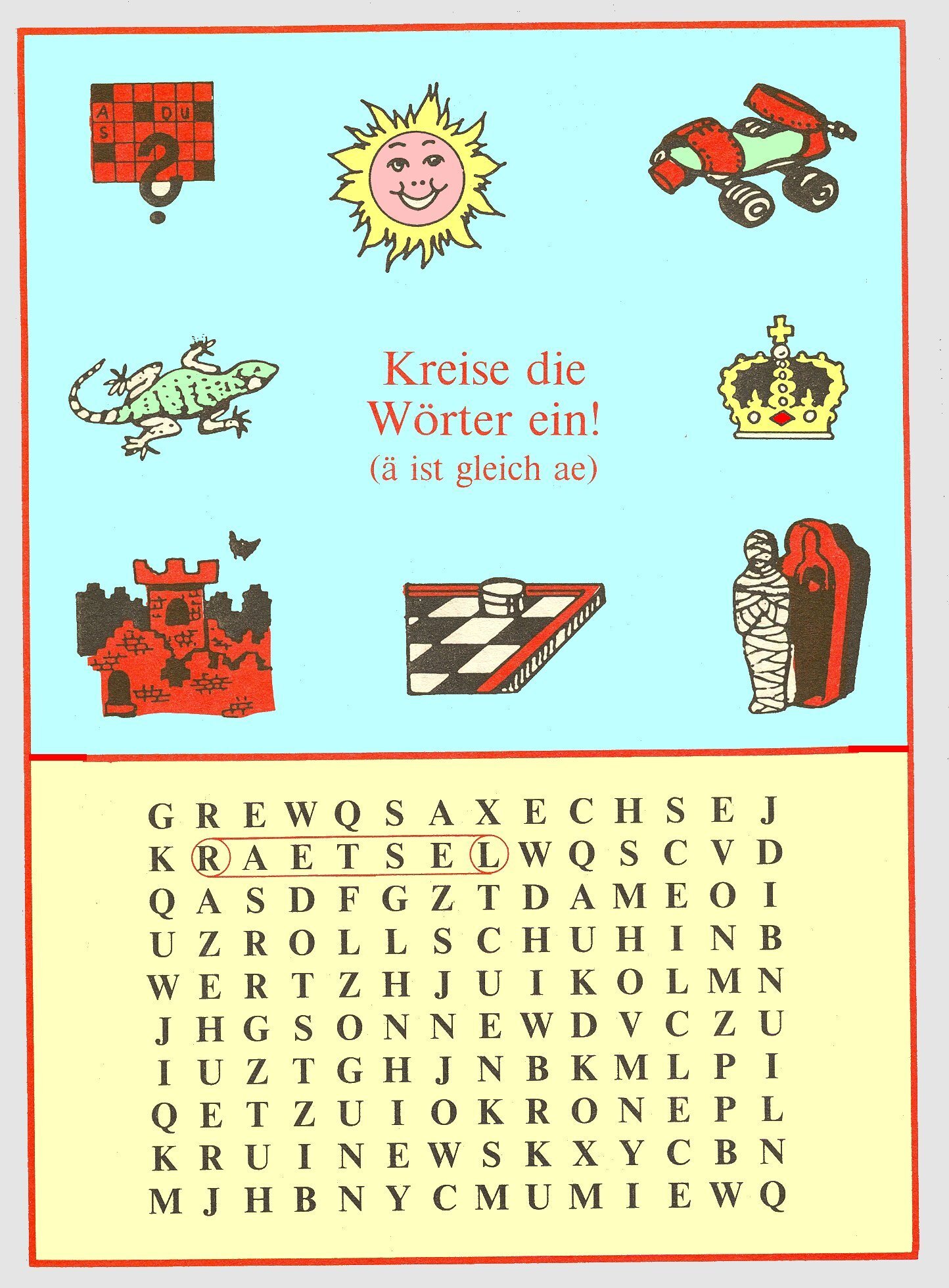 Wörtersuchspiele Wörtersuchspiele