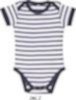 25.1401 SOL'S | Miles Baby Otroški body s črtami