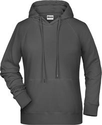 02.8023 James & Nicholson | JN 8023 Ženski Raglan Pulover s kapuco