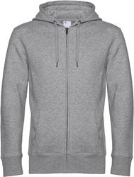 01.U03K B&C | KING Zipped Hood Moška jopica s kapuco