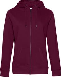 01.W03Q B&C | QUEEN Zipped Hood Ženska Jopica s kapuco