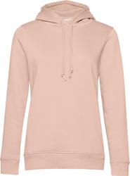 01.W34B B&C | Organic Hooded /women Ženski organski pulover s kapuco