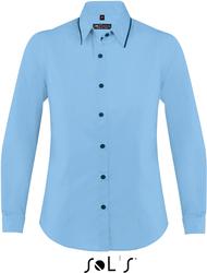 25.0569 SOL'S | Baxter Women Poplin bluza z dolgimi rokavi
