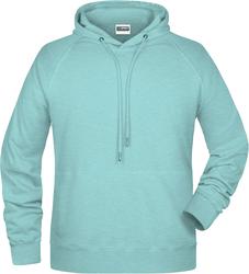 02.8024 James & Nicholson | JN 8024 Moški Raglan Pulover s kapuco