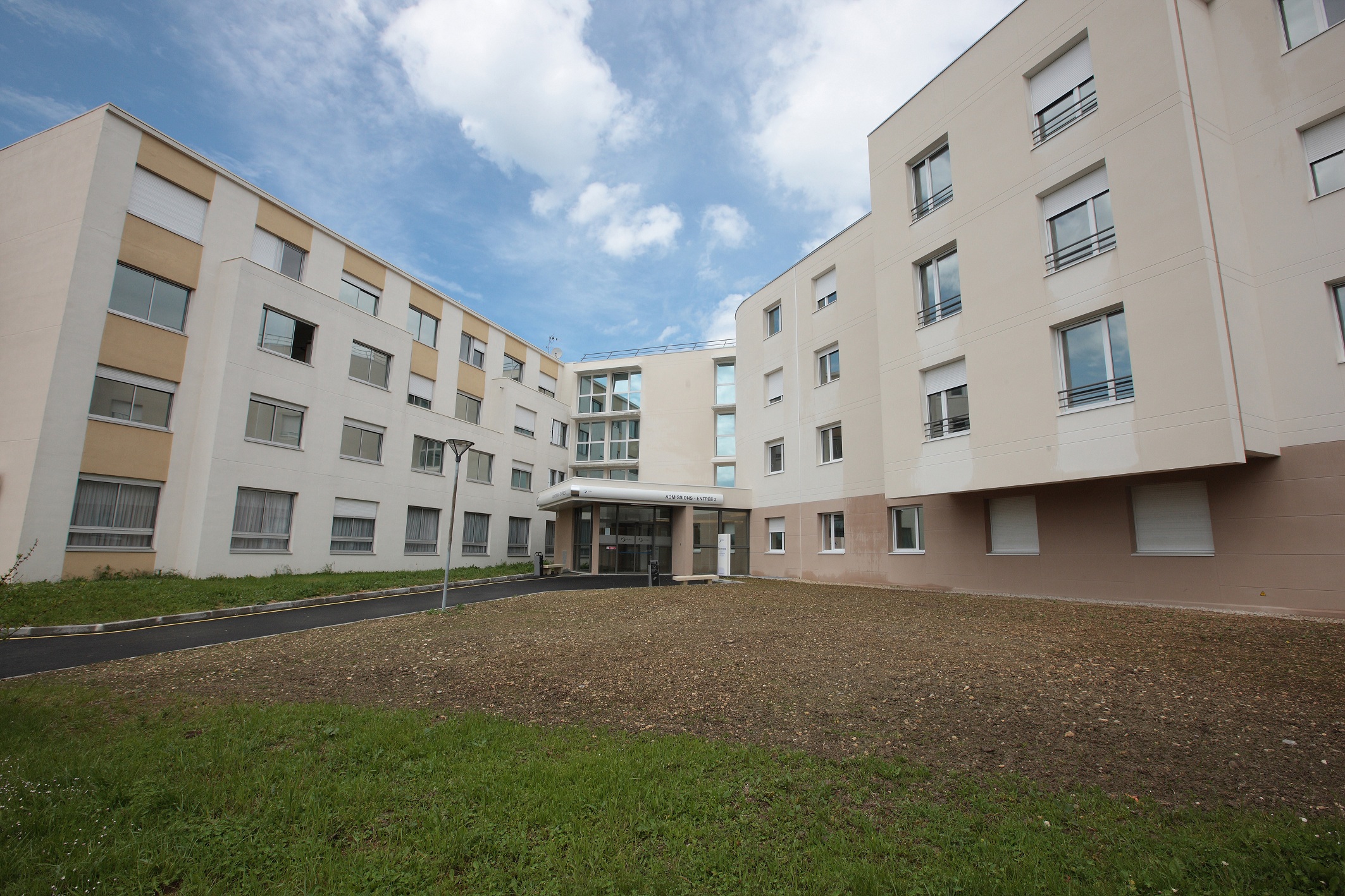 Extérieur de la clinique