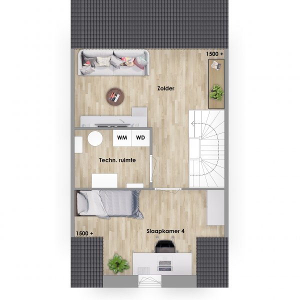 2e verdieping tussenwoning 2e verdieping tussenwoning