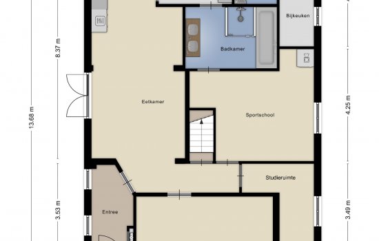 Kloosterlaan 6, TEN POST