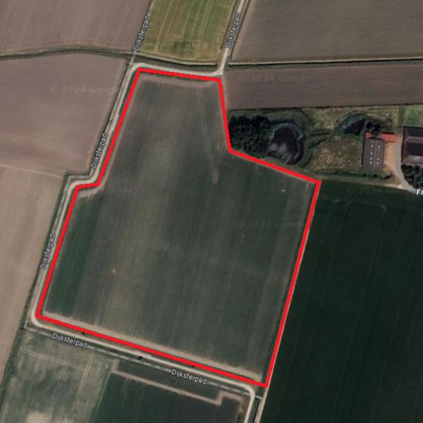 Akkerbouwgrond nabij Dijksterpad , Pieterburen