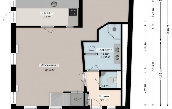 Luddestraat 6, Thesinge