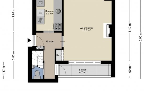 Molukkenstraat 90, Groningen