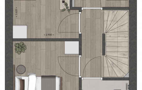 Golfkop Laanwoning bouwnr 7 0-ong, Veendam