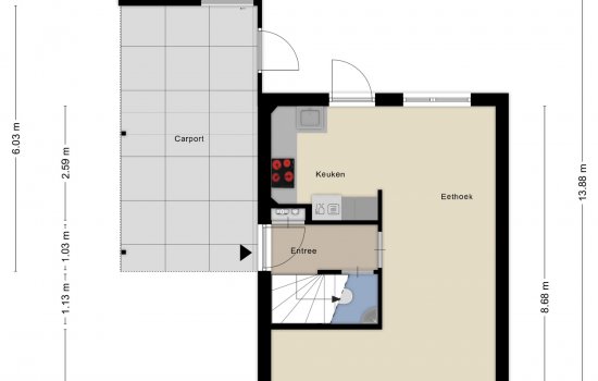 H.J. Topstraat 13, Veendam