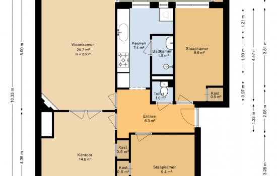 Gorechtkade 34-c, Groningen