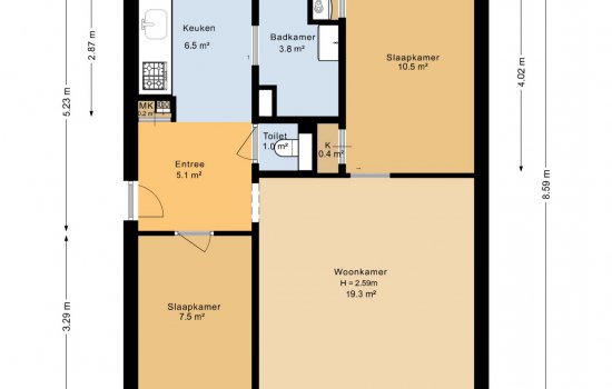 Madame Curiestraat 39, Groningen