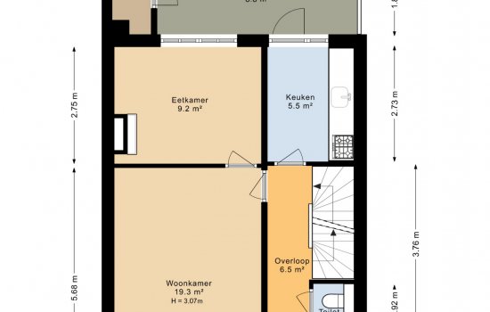 Riouwstraat 11-a, Groningen