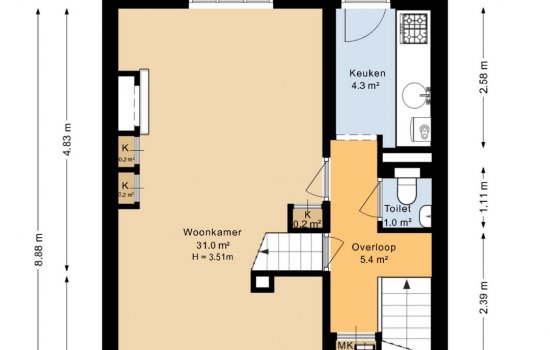 Nieuwe Blekerstraat 31-a, Groningen