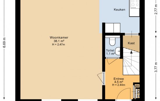 Gerrit Imbosstraat 14-B, Foxhol