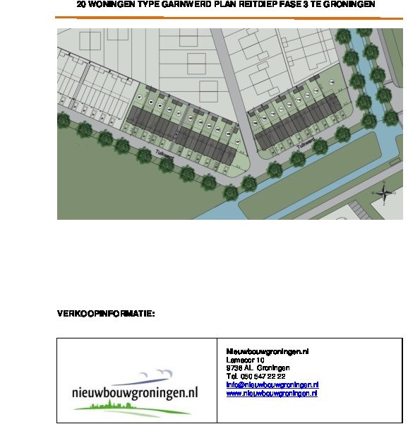 Prijslijst type Garnwerd | rijwoning Prijslijst type Garnwerd | rijwoning
