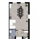 Plattegrond begane grond type B Plattegrond begane grond type B